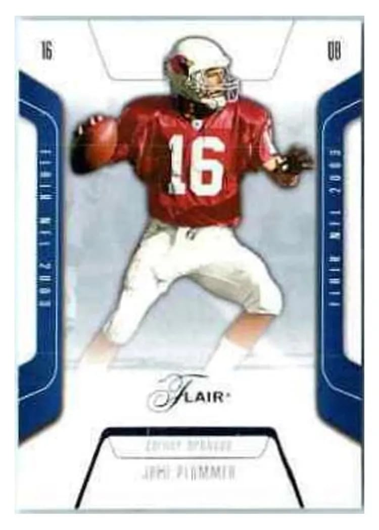2003 Flair Jake Plummer #17 card