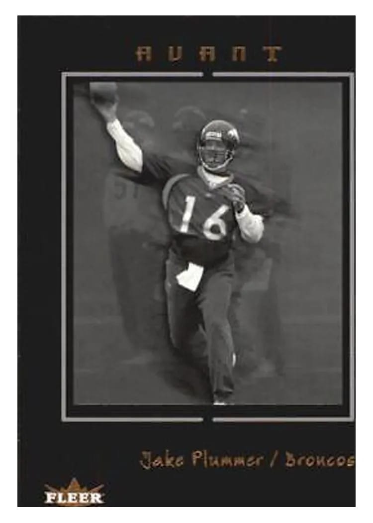 2003 Fleer Avant Jake Plummer #37 card