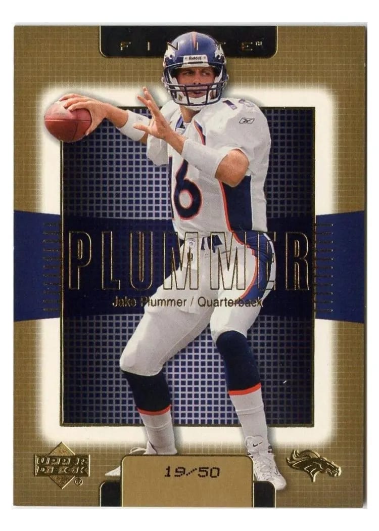2003 Upper Deck Finite Jake Plummer #16 card