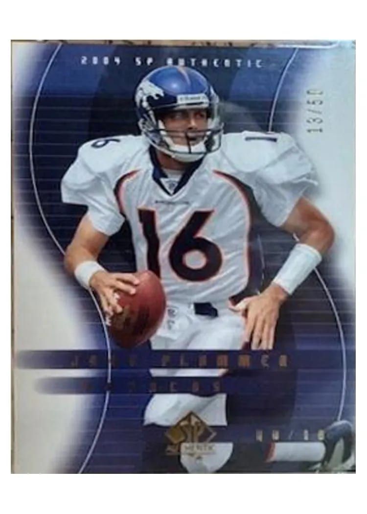 2004 SP Authentic Jake Plummer #27 card