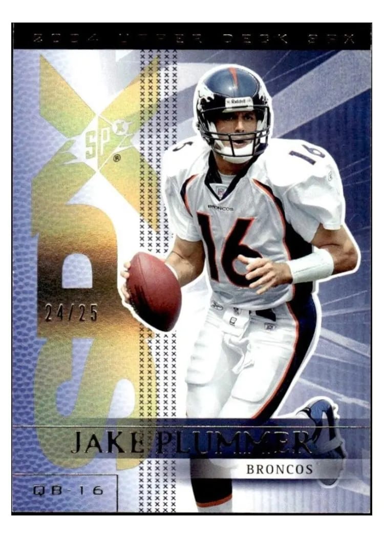 2004 Spx Jake Plummer #28 card
