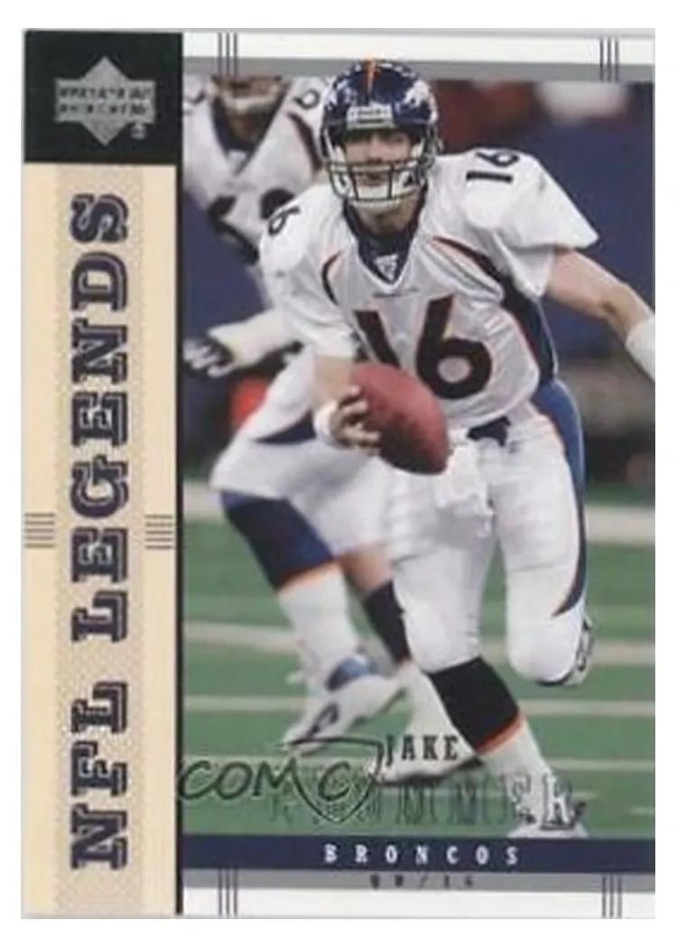 2004 Upper Deck Legends Jake Plummer #27 card