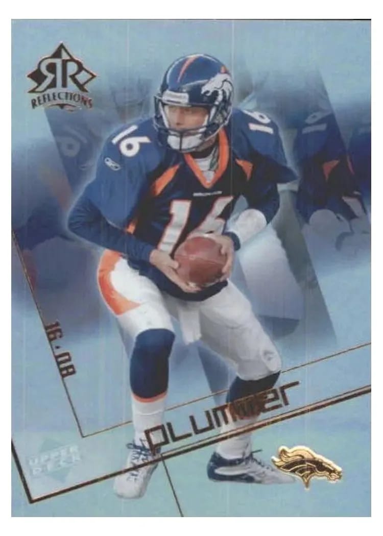 2004 Upper Deck Reflections Jake Plummer #30 card