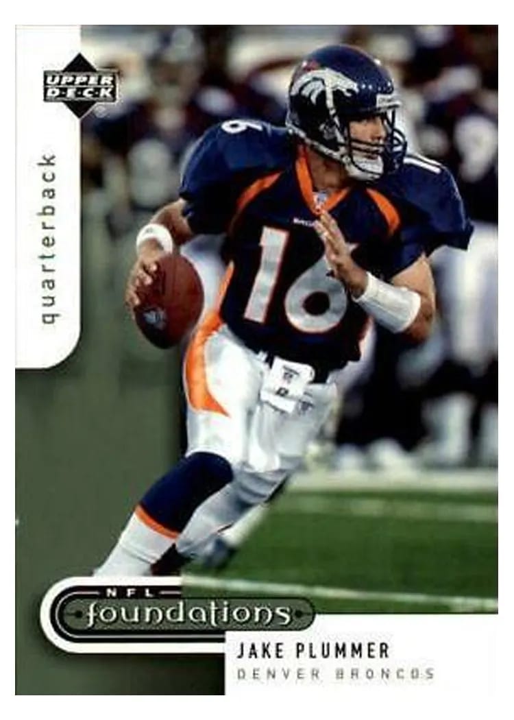2005 Upper Deck Foundations Jake Plummer #28 card