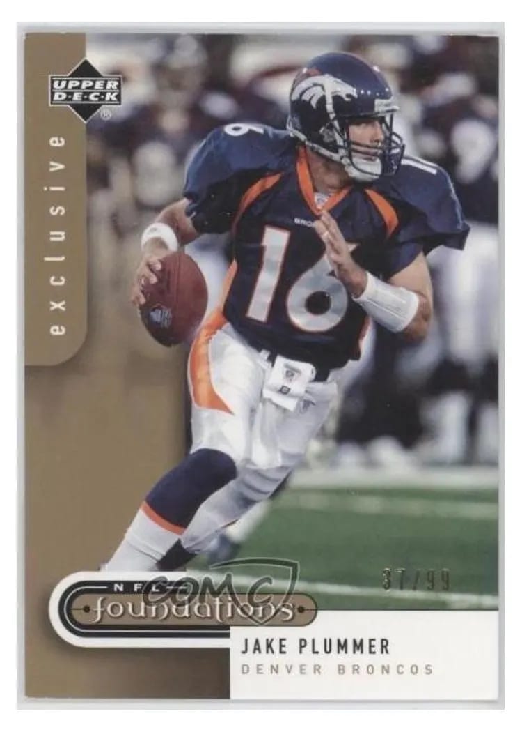 2005 Upper Deck Foundations Jake Plummer #28 card
