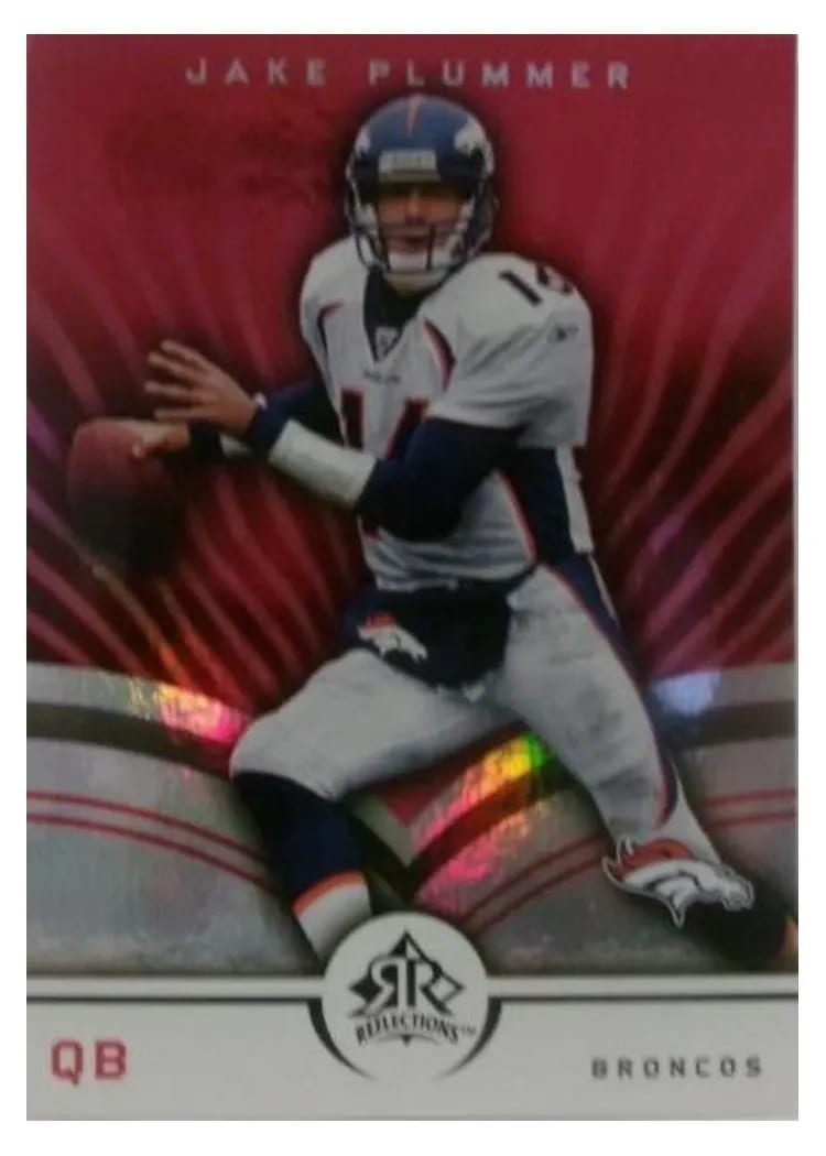 2005 Upper Deck Reflections Jake Plummer #28 card