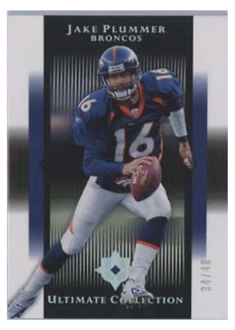 2005 Upper Deck Ultimate Collection Jake Plummer #28 card