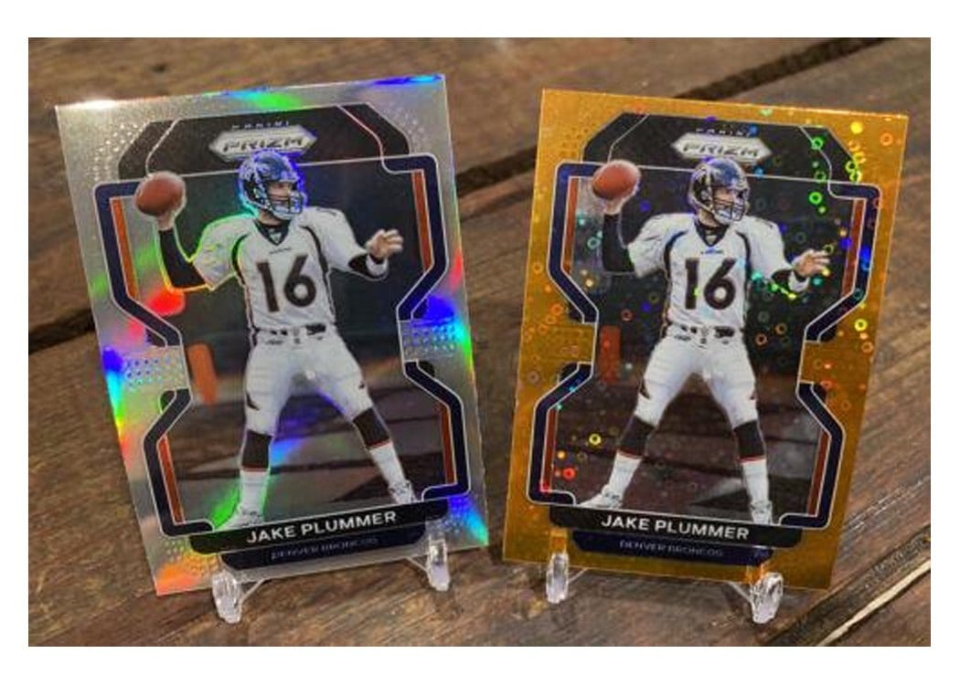 2021 Panini Prizm Base Set Jake Plummer Orange Prizm #207 card