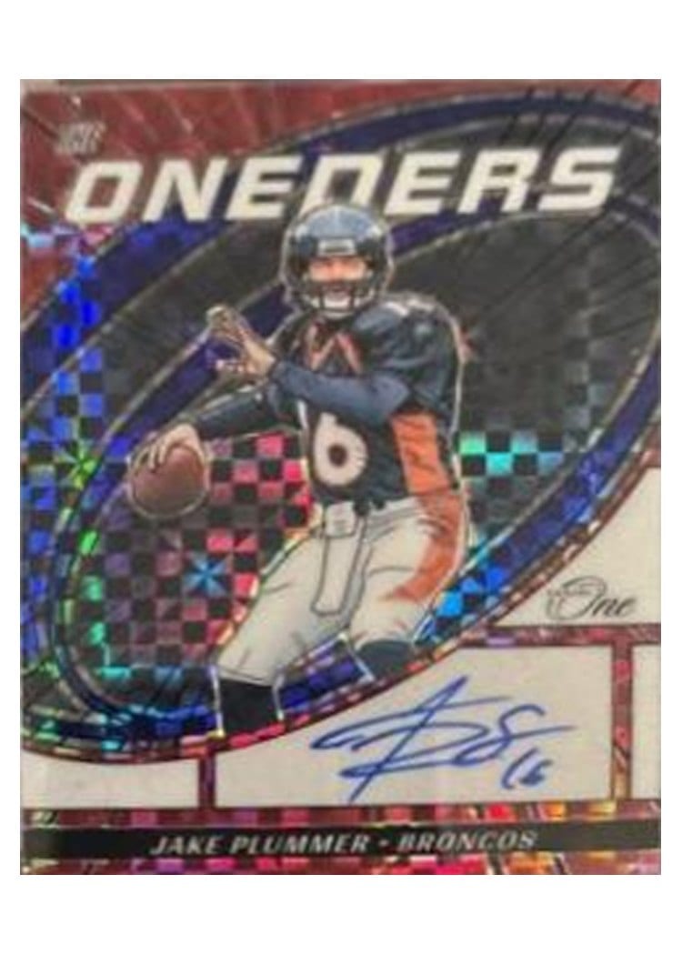 2023 Panini One The Oneders Autographs Jake Plummer #371 card