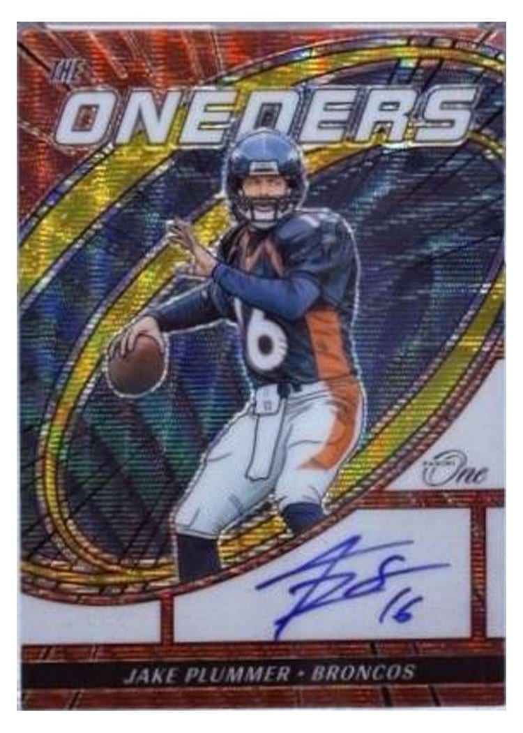 2023 Panini One The Oneders Autographs Jake Plummer #371 card