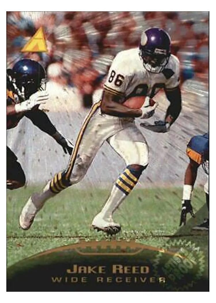 1995 Pinnacle Jake Reed #36 card
