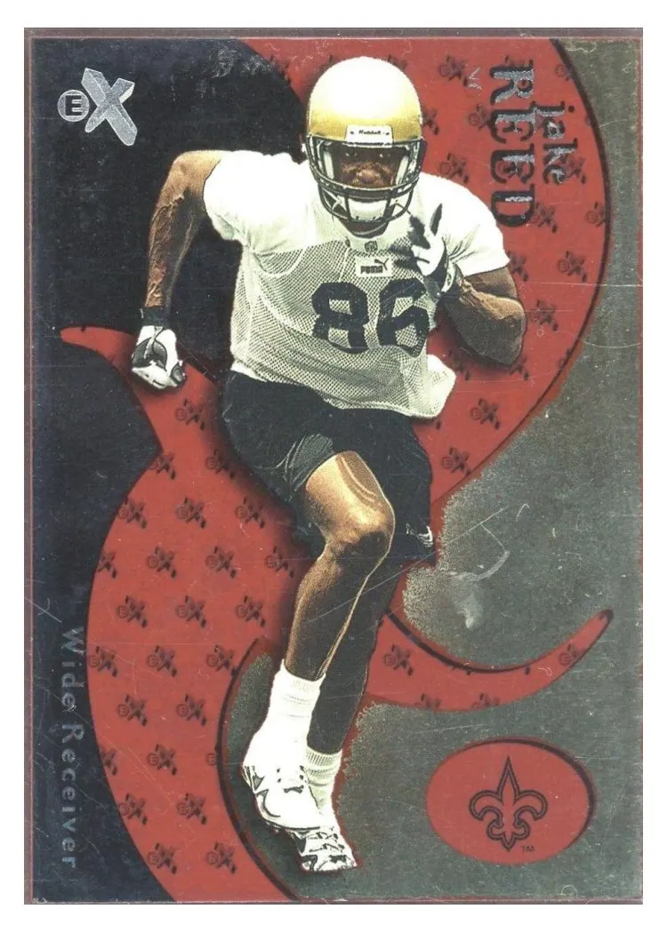 2000 Fleer E X Jake Reed Essential Cred. Now #3 card