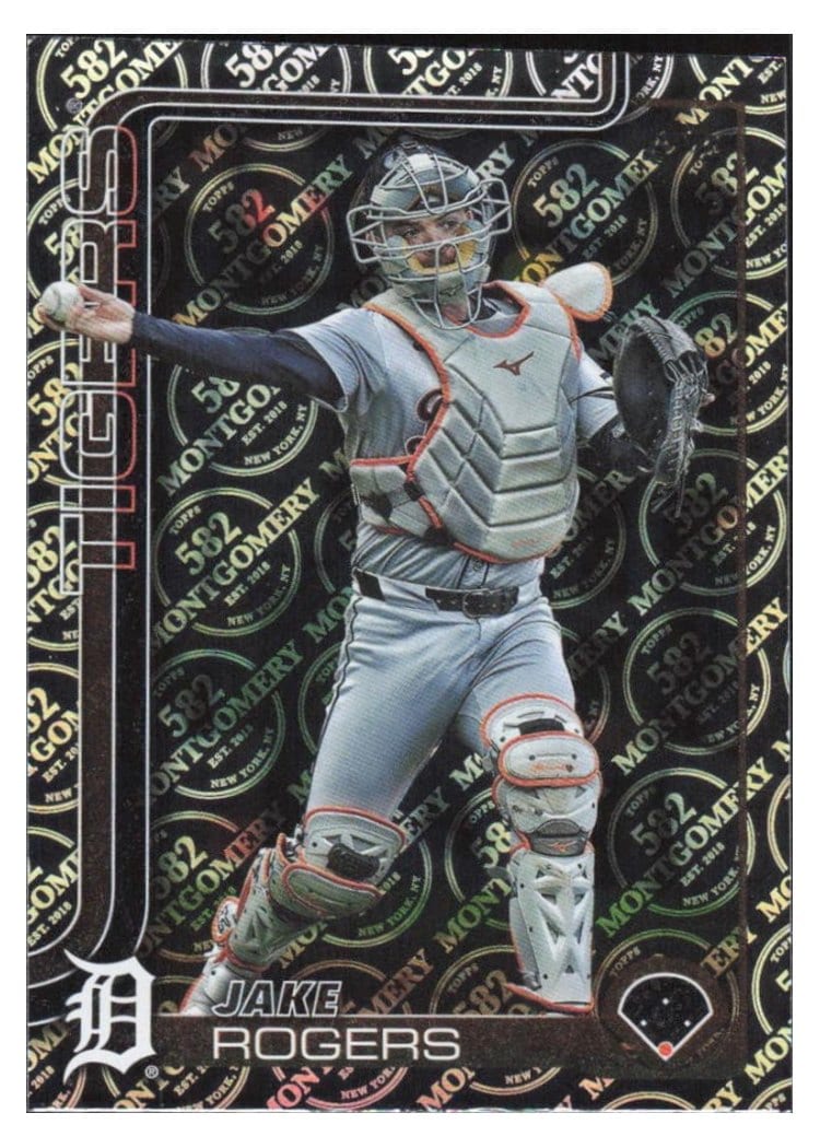 2025 Topps Base Set Jake Rogers #55 card