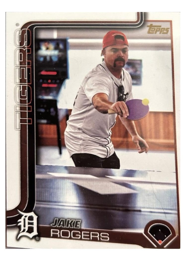 2025 Topps Base Set Jake Rogers #55 card