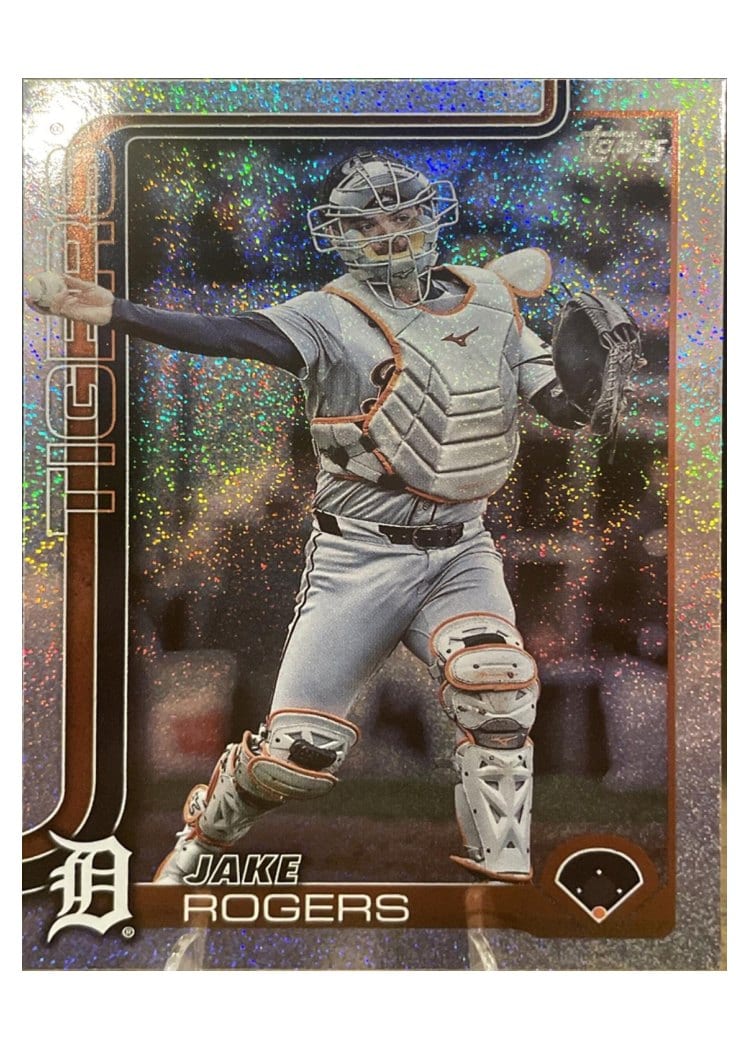 2025 Topps Base Set Jake Rogers Holo Foil #55 card