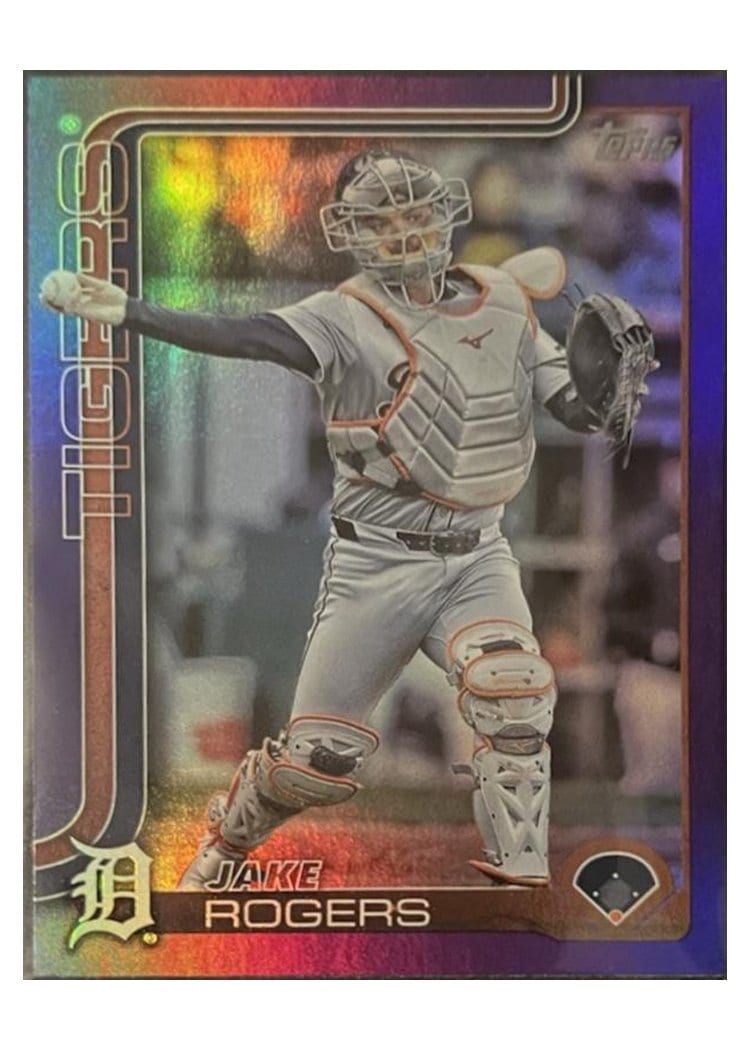2025 Topps Base Set Jake Rogers #55 card