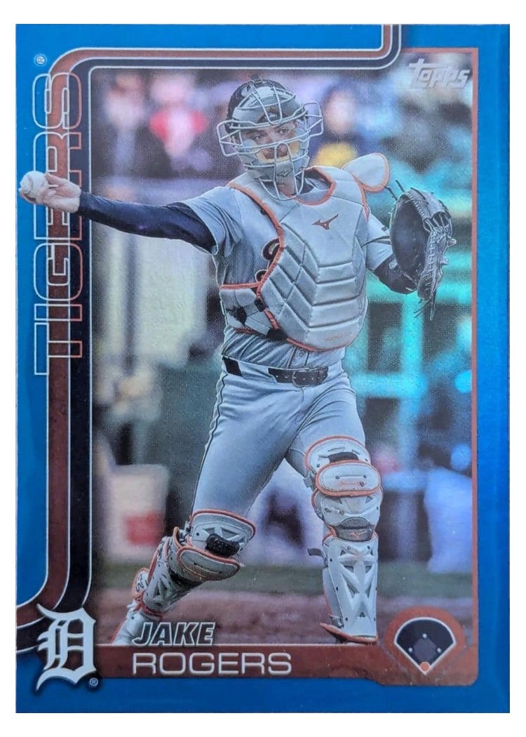 2025 Topps Base Set Jake Rogers #55 card
