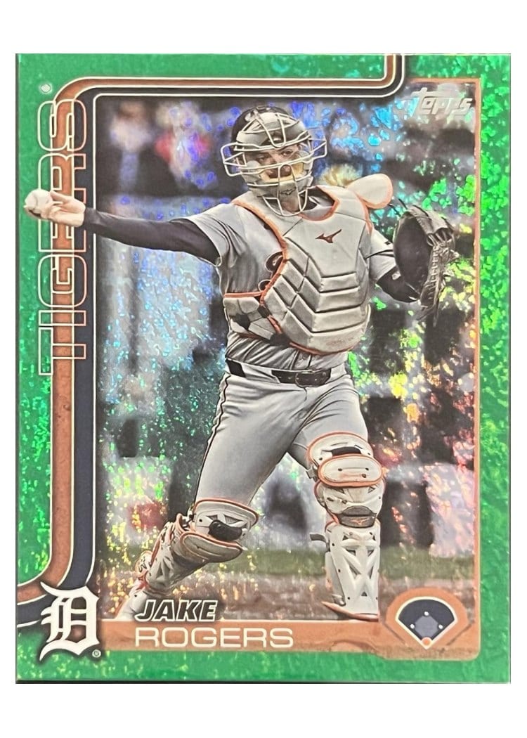 2025 Topps Base Set Jake Rogers #55 card