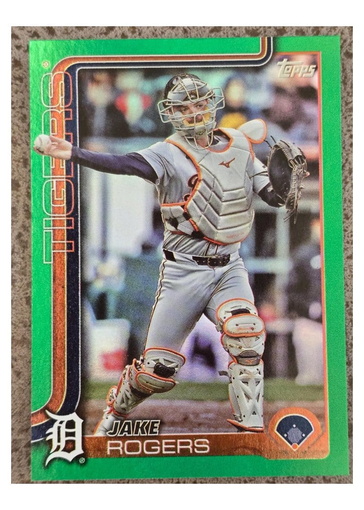 2025 Topps Base Set Jake Rogers #55 card