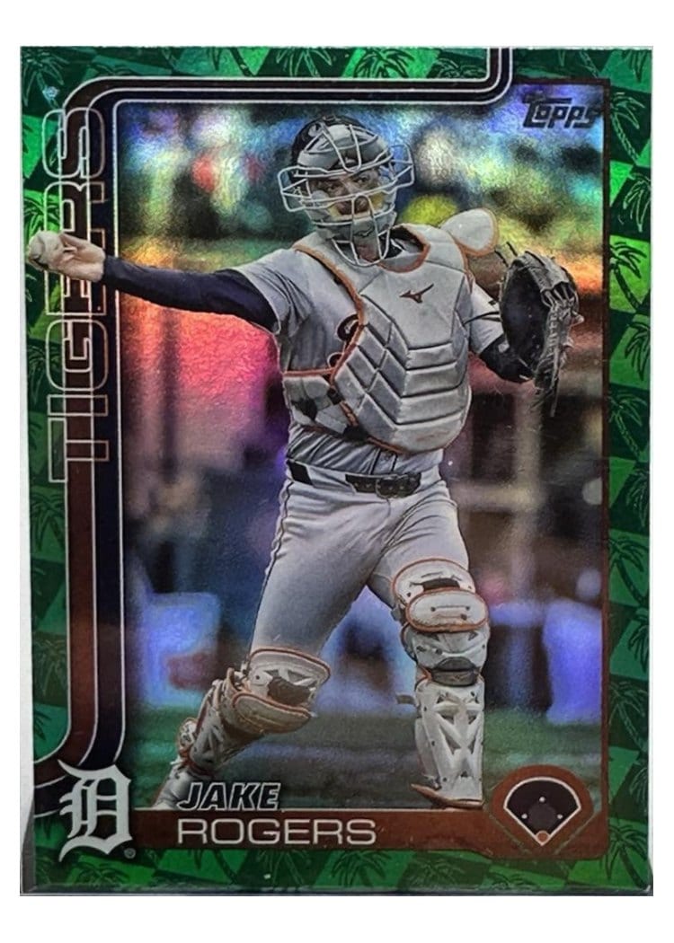 2025 Topps Base Set Jake Rogers #55 card