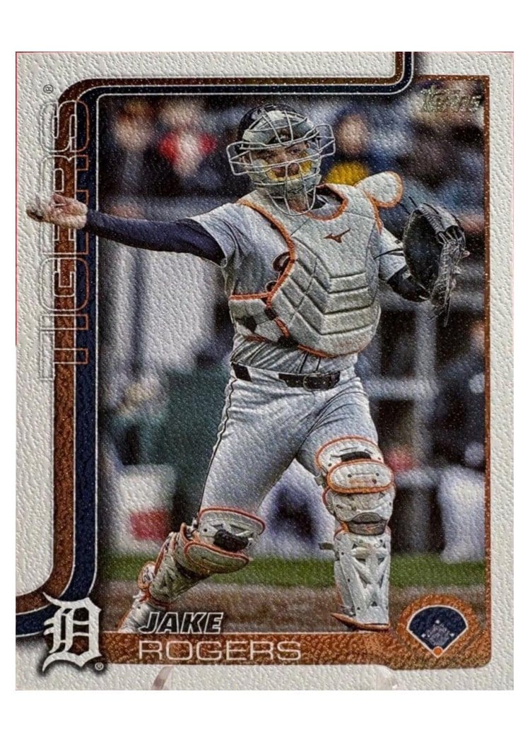 2025 Topps Base Set Jake Rogers #55 card