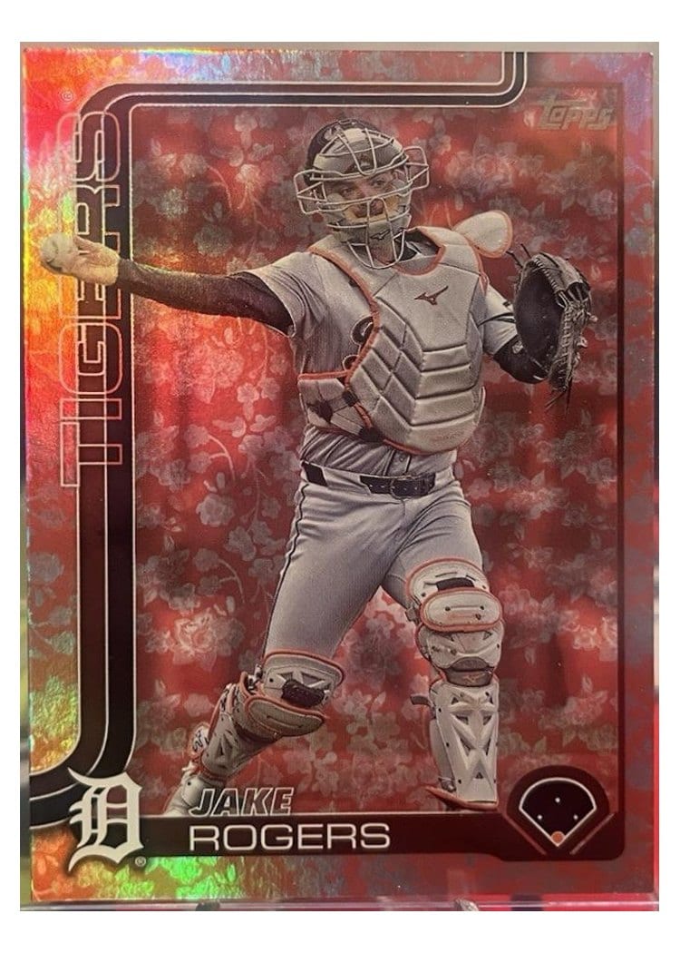 2025 Topps Base Set Jake Rogers #55 card