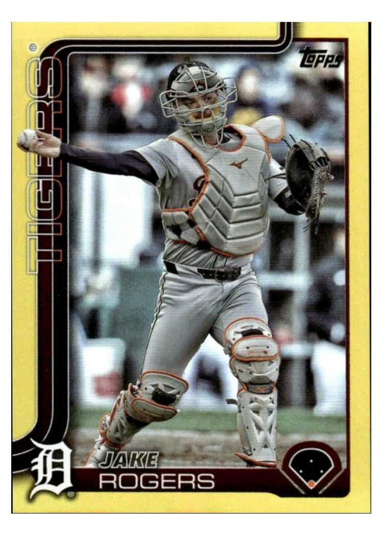 2025 Topps Base Set Jake Rogers #55 card