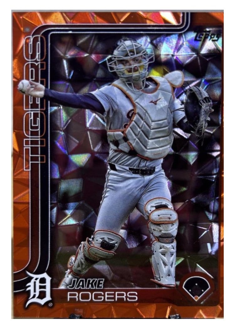 2025 Topps Base Set Jake Rogers #55 card
