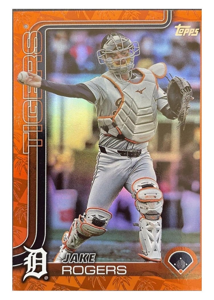 2025 Topps Base Set Jake Rogers #55 card