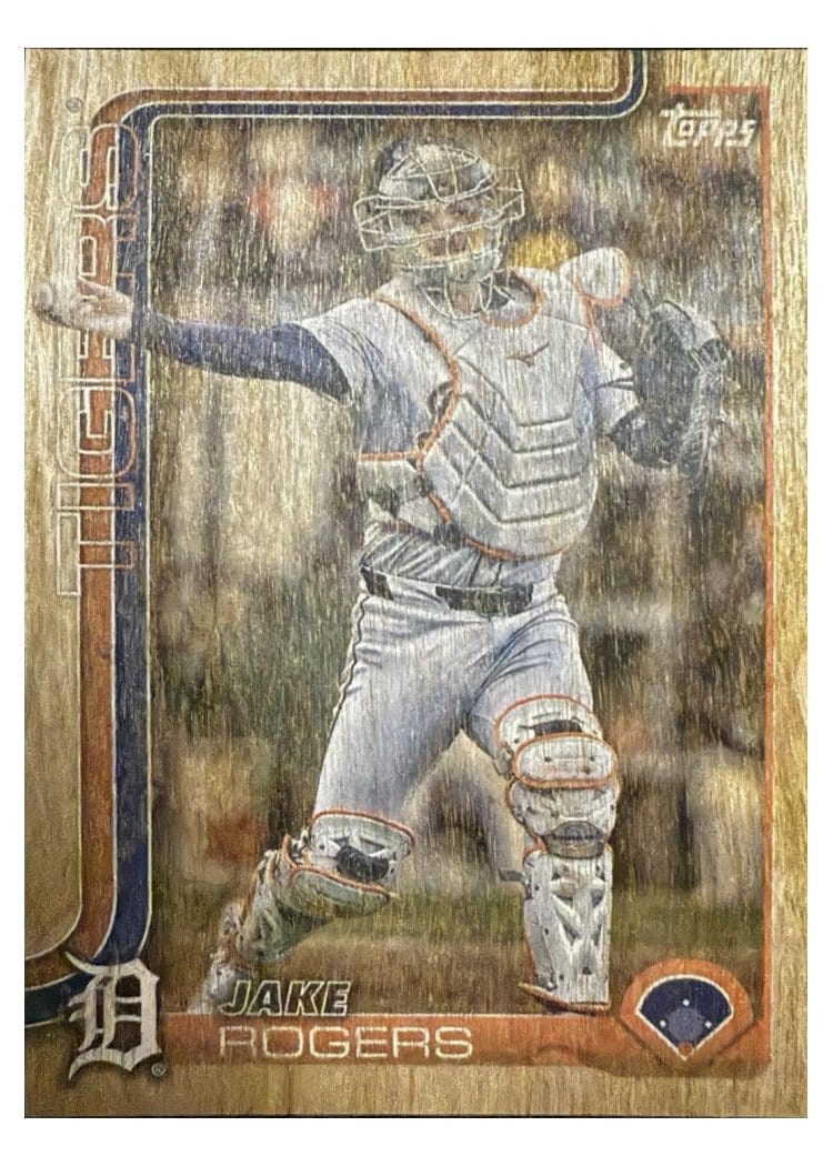 2025 Topps Base Set Jake Rogers #55 card