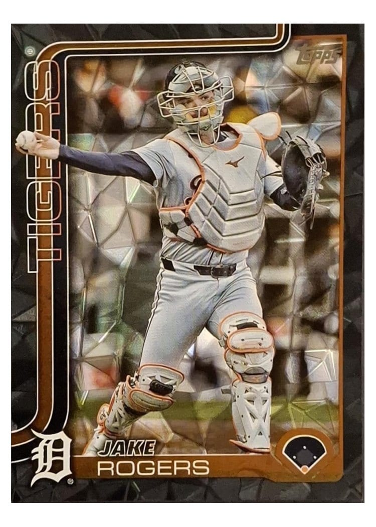 2025 Topps Base Set Jake Rogers #55 card