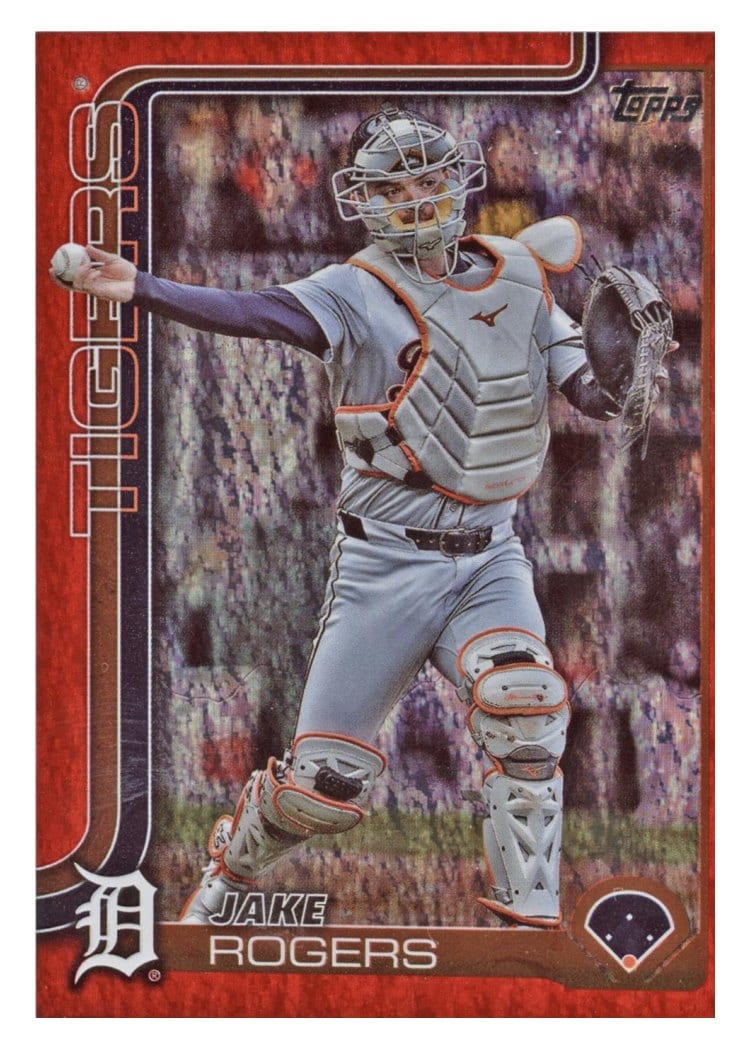 2025 Topps Base Set Jake Rogers #55 card