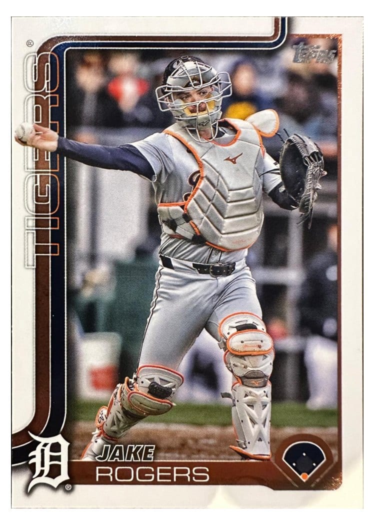 2025 Topps Base Set Jake Rogers #55 card