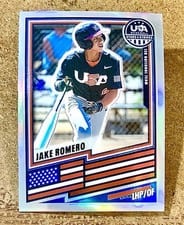 2026 Panini Stars and Stripes Prizm USA Jake Romero #92 card
