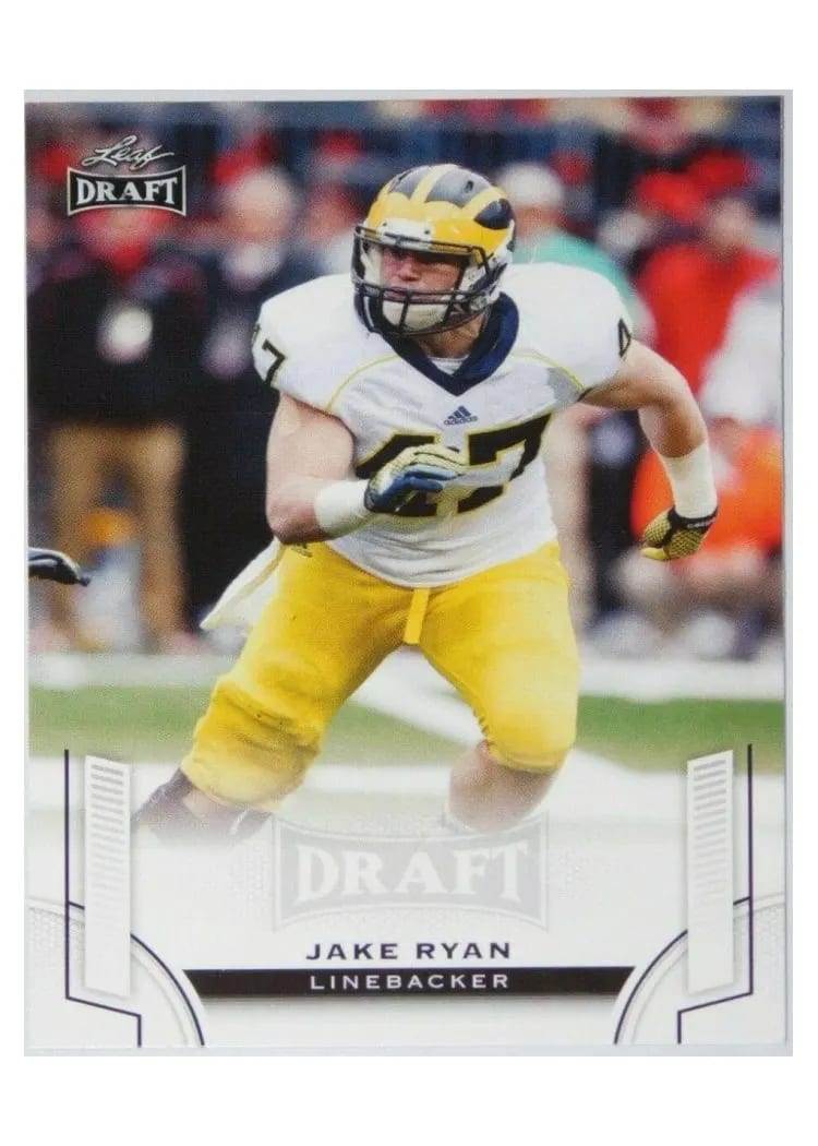 2015 Leaf Draft Jake Ryan #70 card
