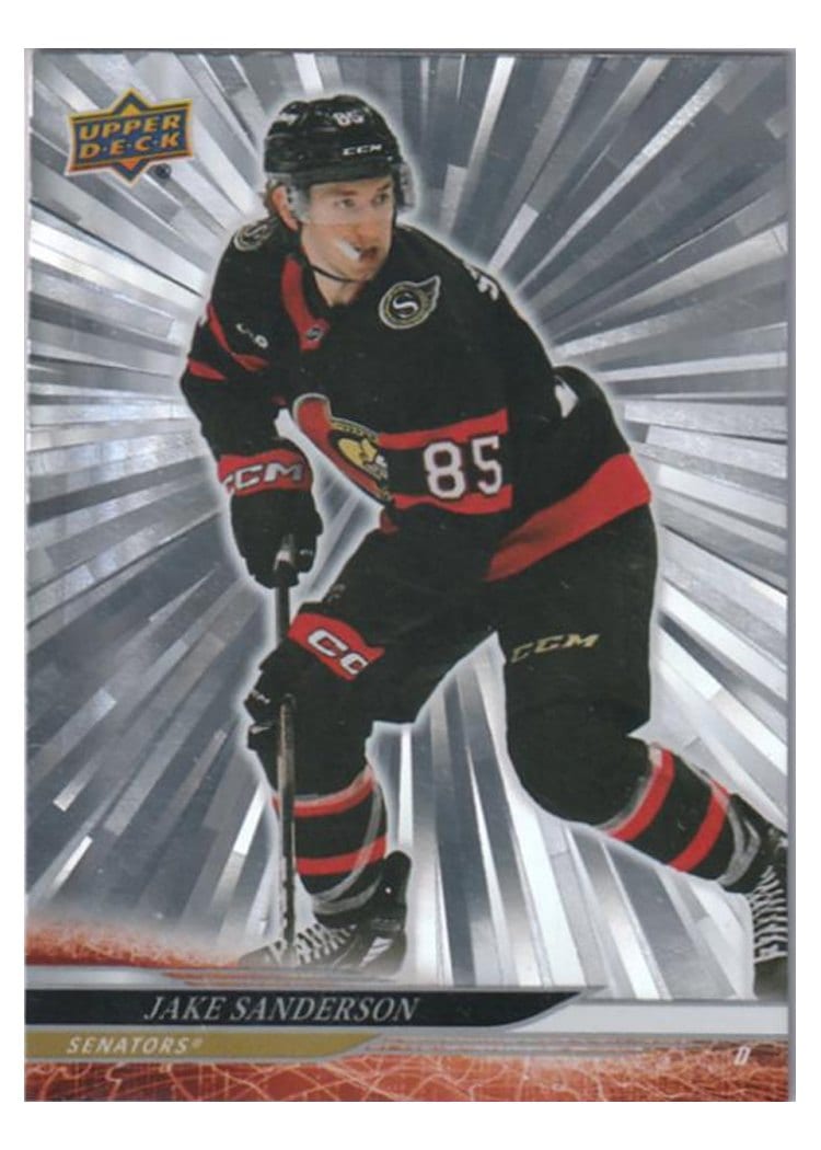 2024-25 Upper Deck Base Set Jake Sanderson #129 card