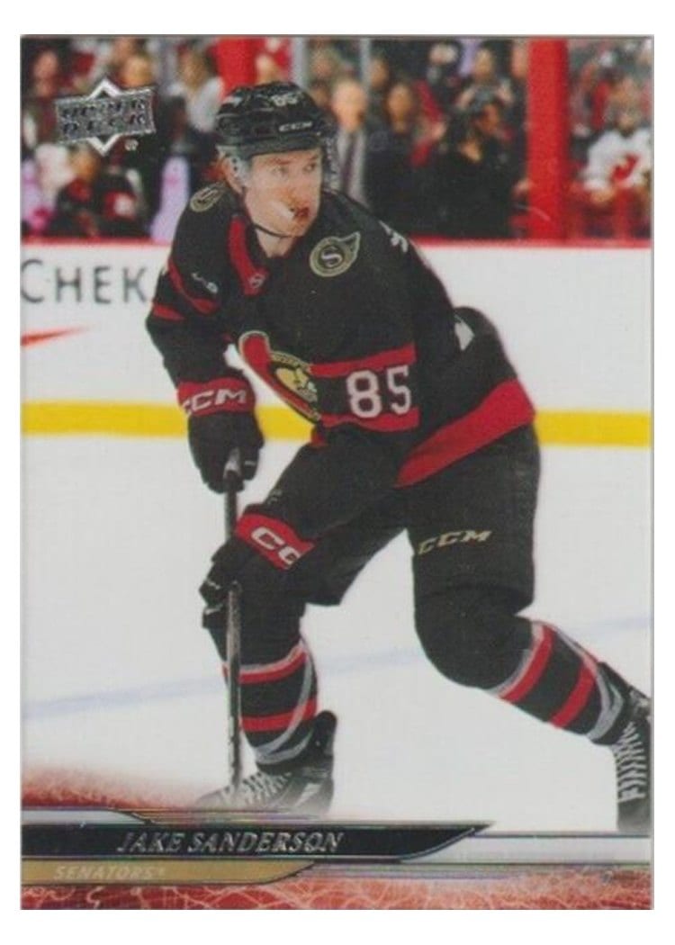 2024-25 Upper Deck Base Set Jake Sanderson #129 card