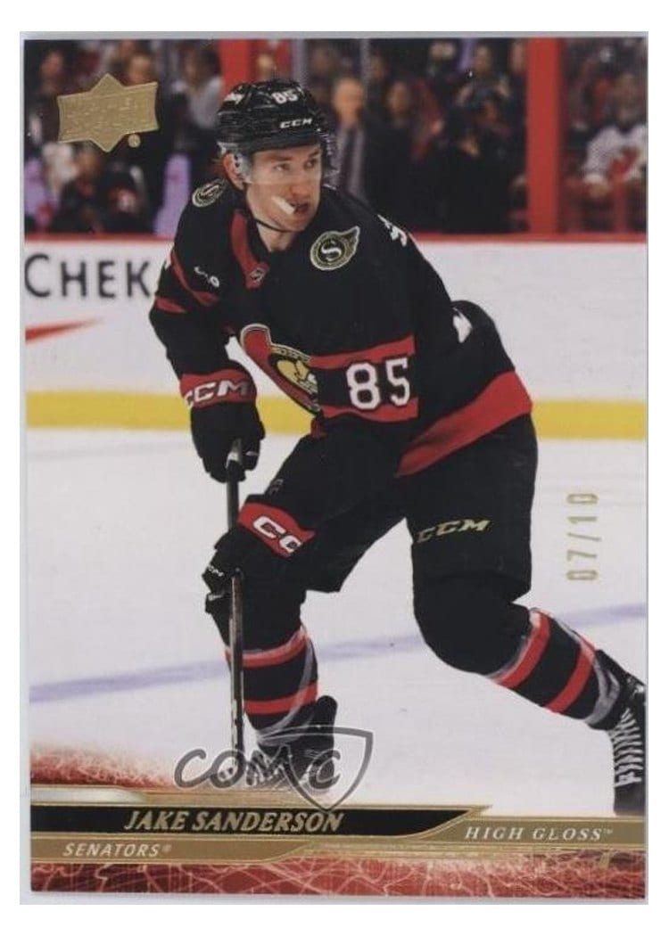 2024-25 Upper Deck Base Set Jake Sanderson #129 card