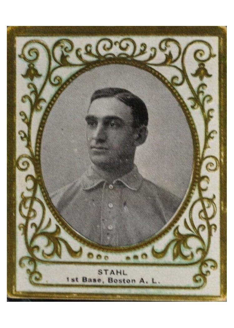 1909 T204 Ramly Jake Stahl card