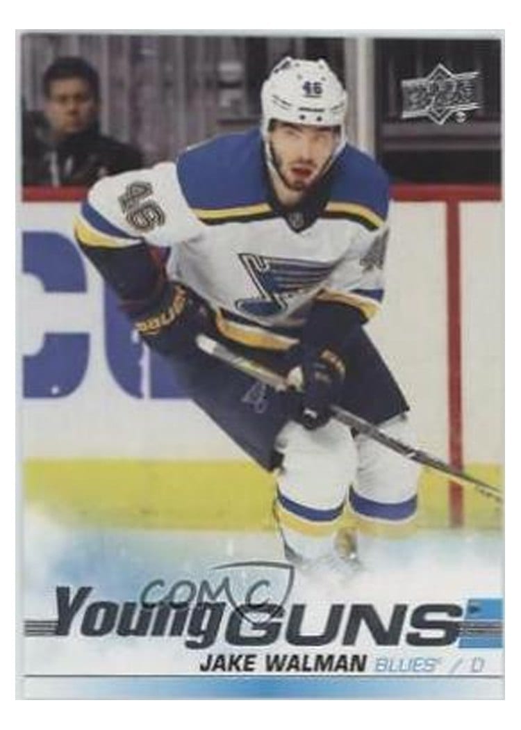 2019-20 SP Authentic Upper Deck Update Jake Walman #527 card