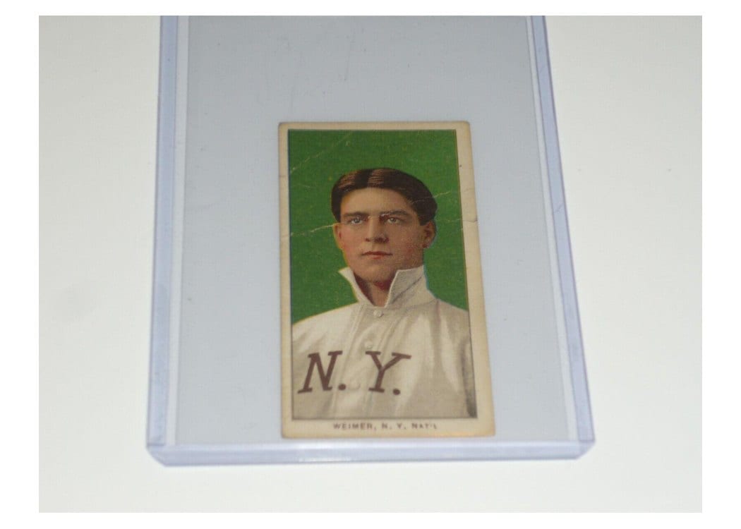 1909 T206 Sovereign 350 Jake Weimer card