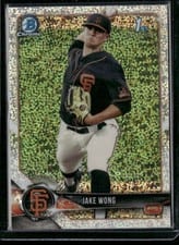 2018 Bowman Draft Jake Wong #BDC-55 card