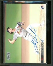 2021 Stadium Club Autographs Jake Woodford #SCBA-JW card