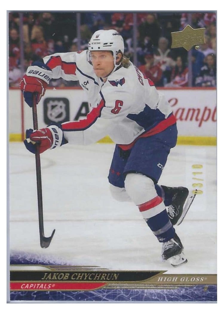 2024-25 Upper Deck Base Set Jakob Chychrun #645 card