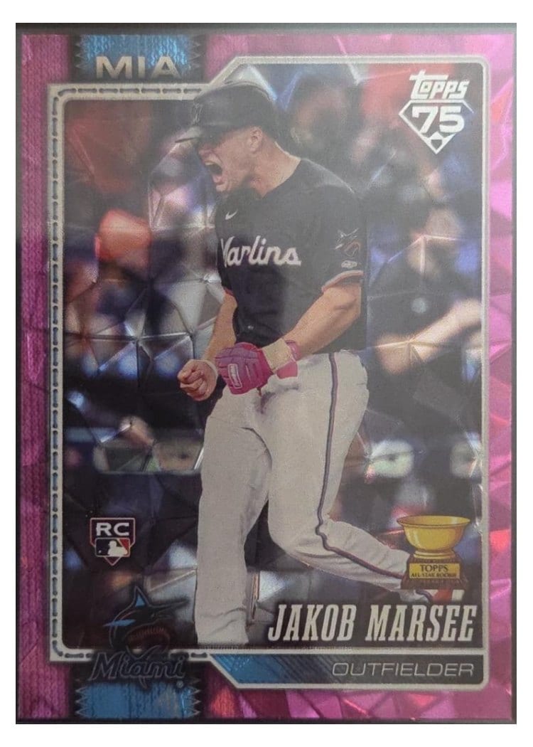 2026 Topps Jakob Marsee #37 card