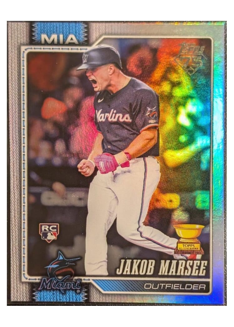 2026 Topps Jakob Marsee #37 card