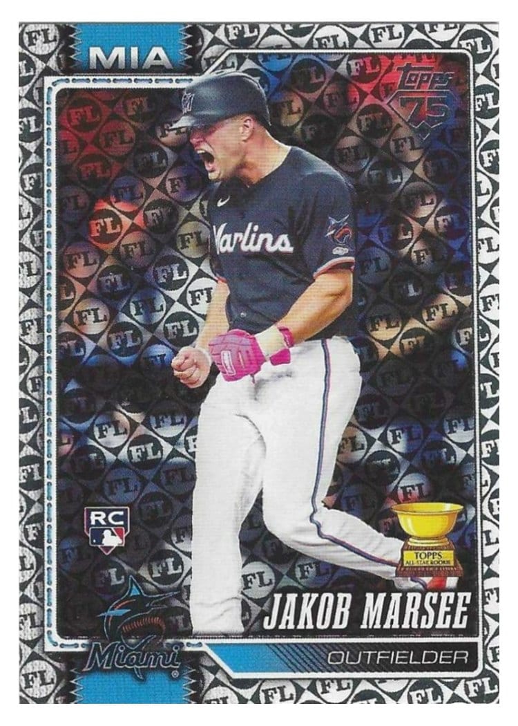2026 Topps Jakob Marsee #37 card