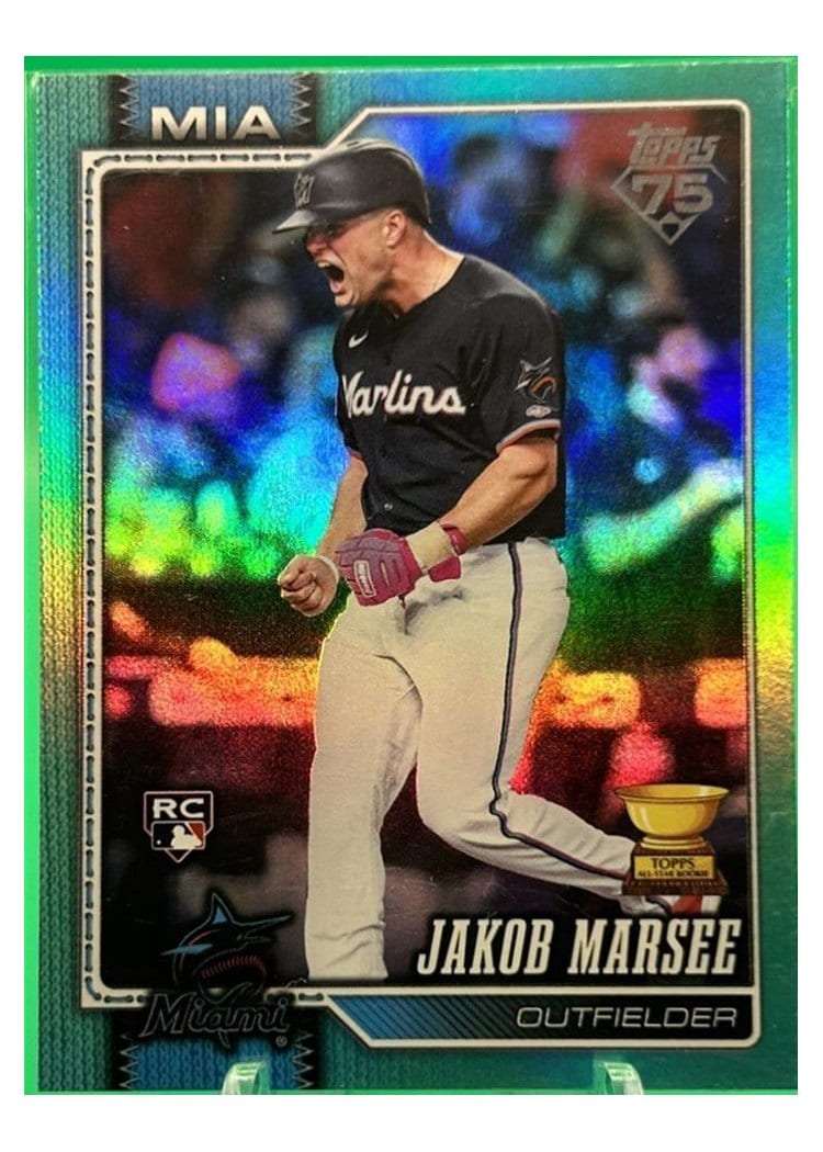 2026 Topps Jakob Marsee #37 card