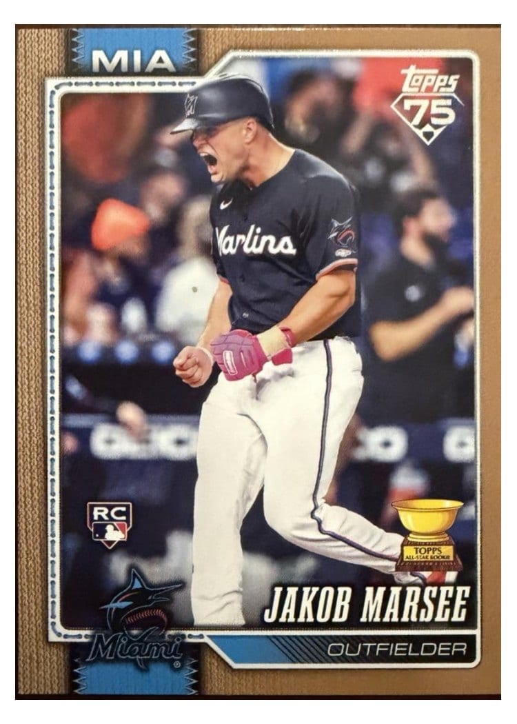 2026 Topps Jakob Marsee #37 card