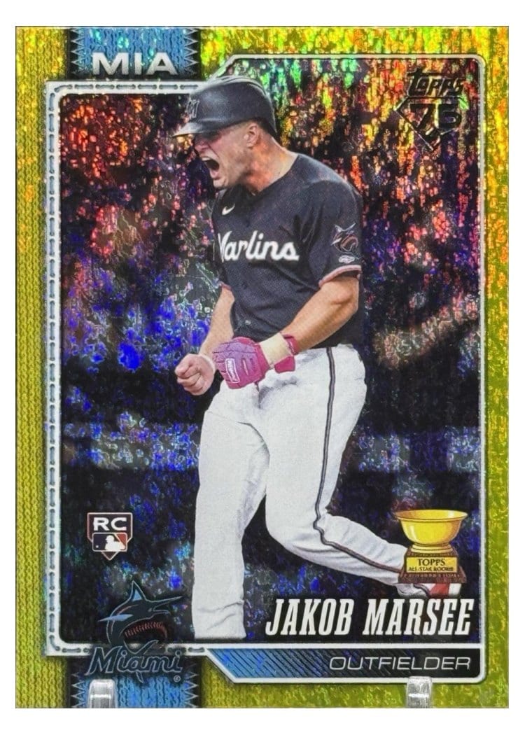 2026 Topps Jakob Marsee #37 card